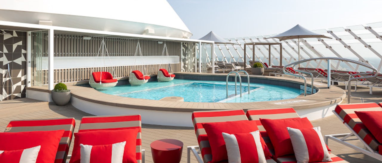 Het zonneterras van The Retreat