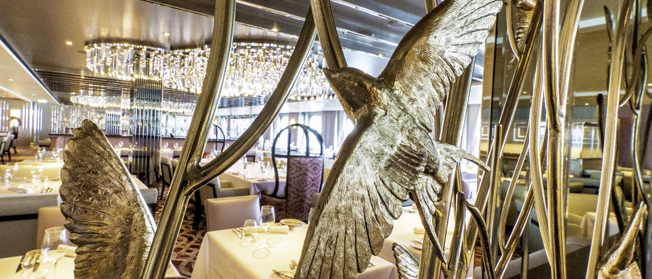 Het Normandie Restaurant biedt moderne Franse gerechten